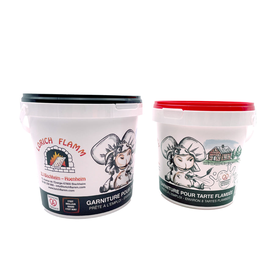 Garniture pour tarte flambée 1,5 kg