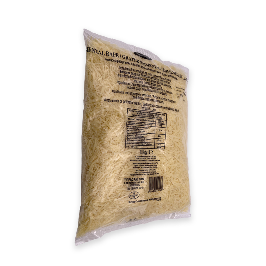 Emmental rapé - 1000 g