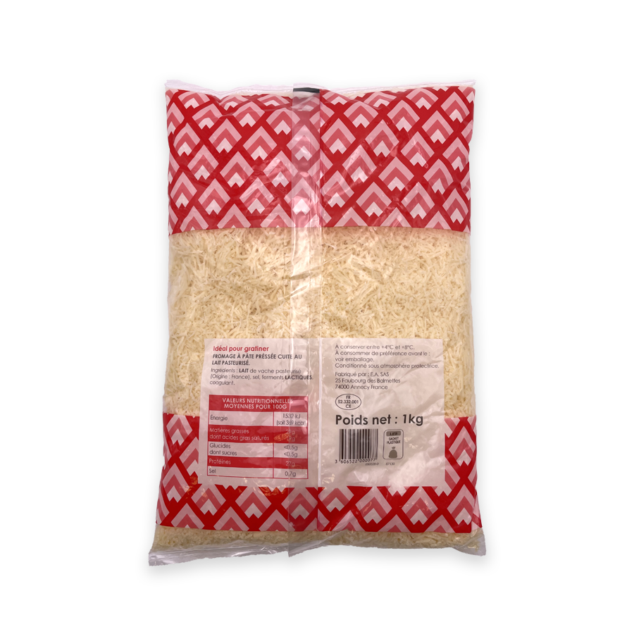 Emmental rapé Français - 1000 g