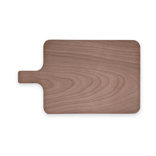 Planchette en bois rectangulaire avec manche